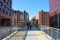 Spaziergang durch Hamburg, Speicherstadt, HafenCity, Binnenalster_43